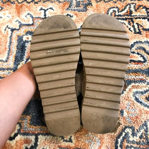 Koolaburra by UGG Fuzzy Cream Slip On Slides 6 - Picture 3 of 6